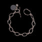 OVAL LINK CHAIN BRACELET  004