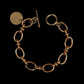 OVAL LINK CHAIN BRACELET 005