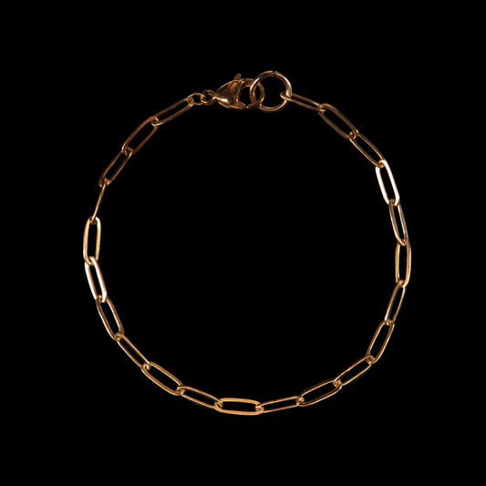 PAPER CLIP BRACELET THIN 025