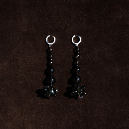 TÄDPÖLĖ EÄRRINGS (BLACK)